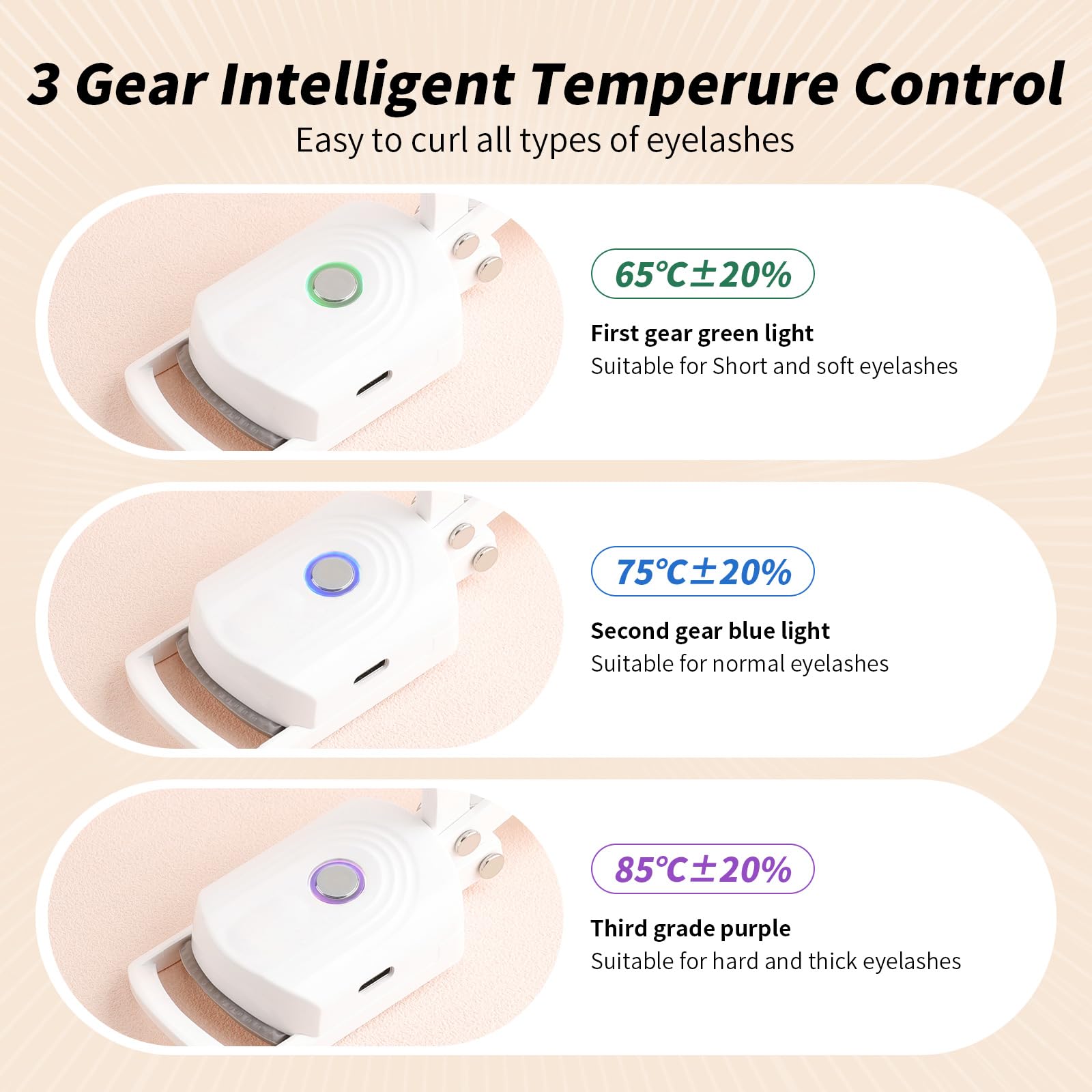 docolor eyelash curler silicone tip for comfortable curling