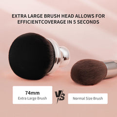 docolor bristles are non-shedding and easy to clean