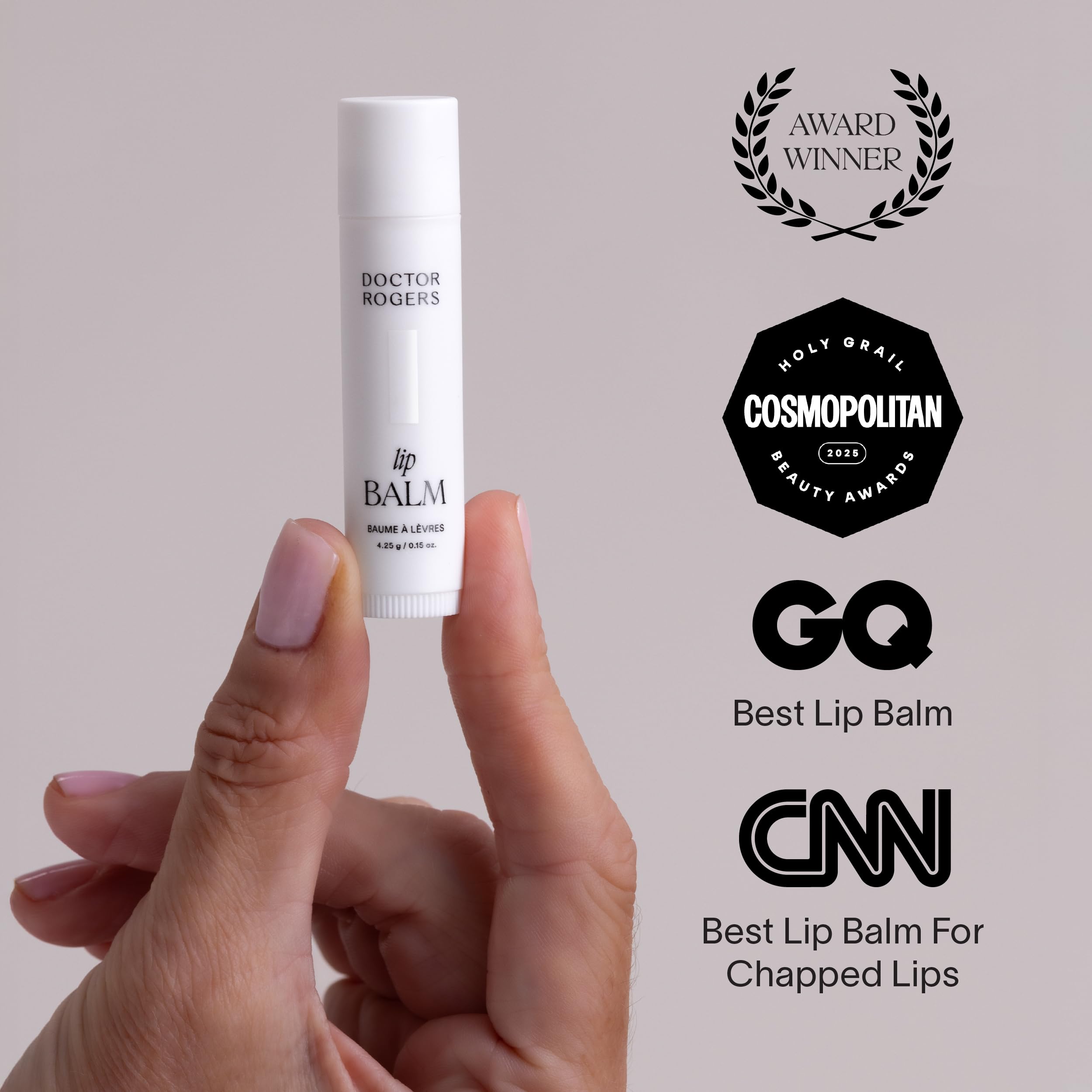 Ingredients highlight castor oil in Doctor Rogers Lip Balm for nourishment