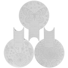 DOITOOL manicure setup with plates for easy at-home nail art