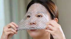 DOLDORI Roll Mask highlights a 9 collagen complex for fuller-looking skin