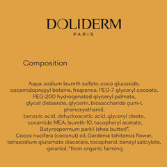 Doliderm Paris France-made packaging displayed in spa-like setting