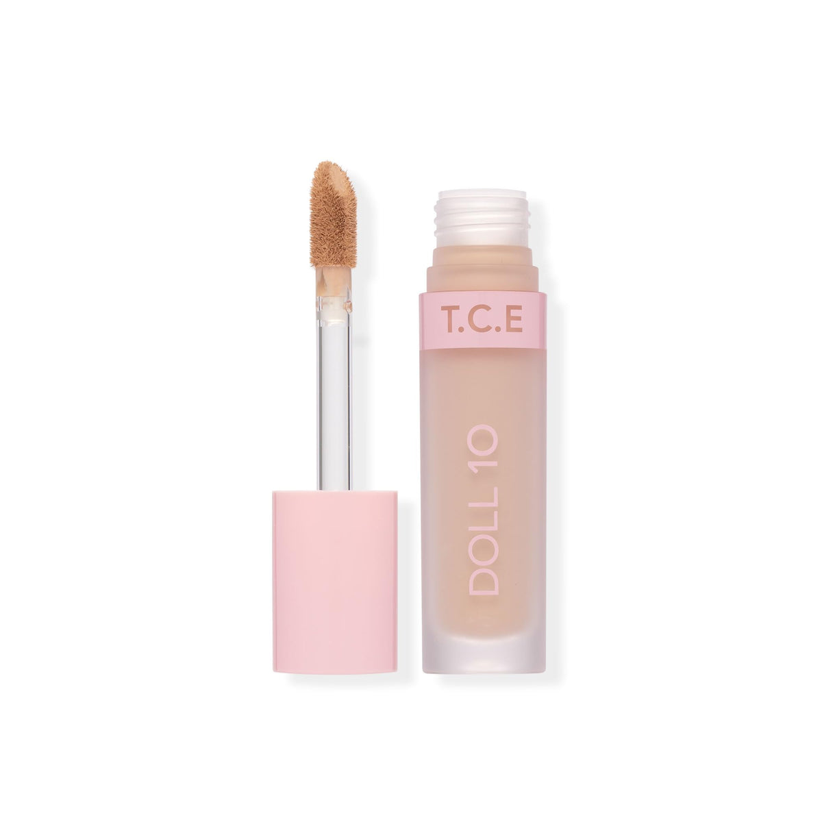 DOLL 10 NO. T.C.E concealer tube with long-wearing coverage.