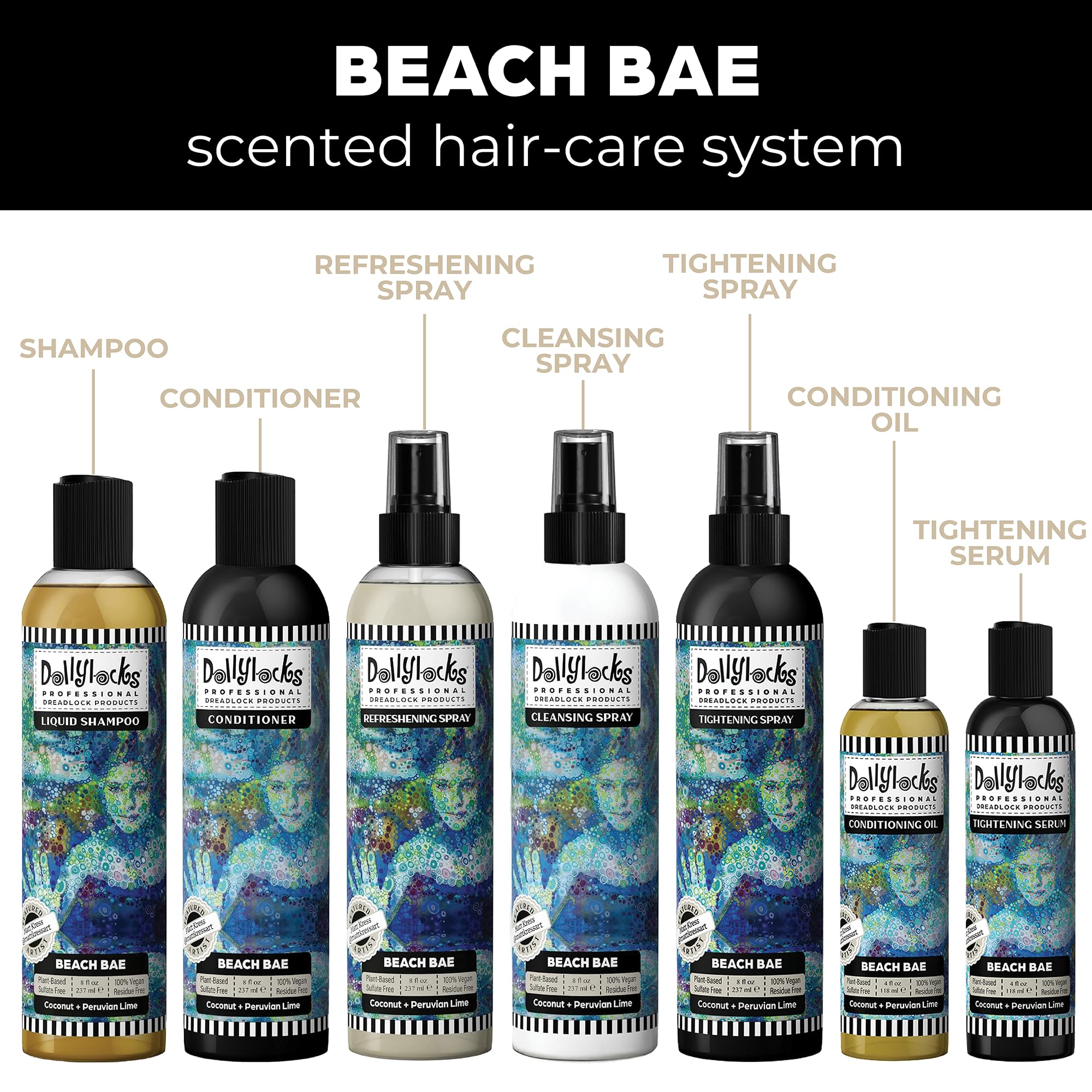 Dollylocks vegan cruelty-free Leaping Bunny certified hair care
