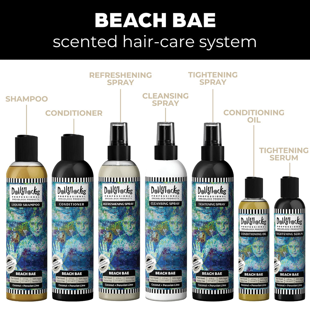 Dollylocks vegan cruelty-free Leaping Bunny certified hair care