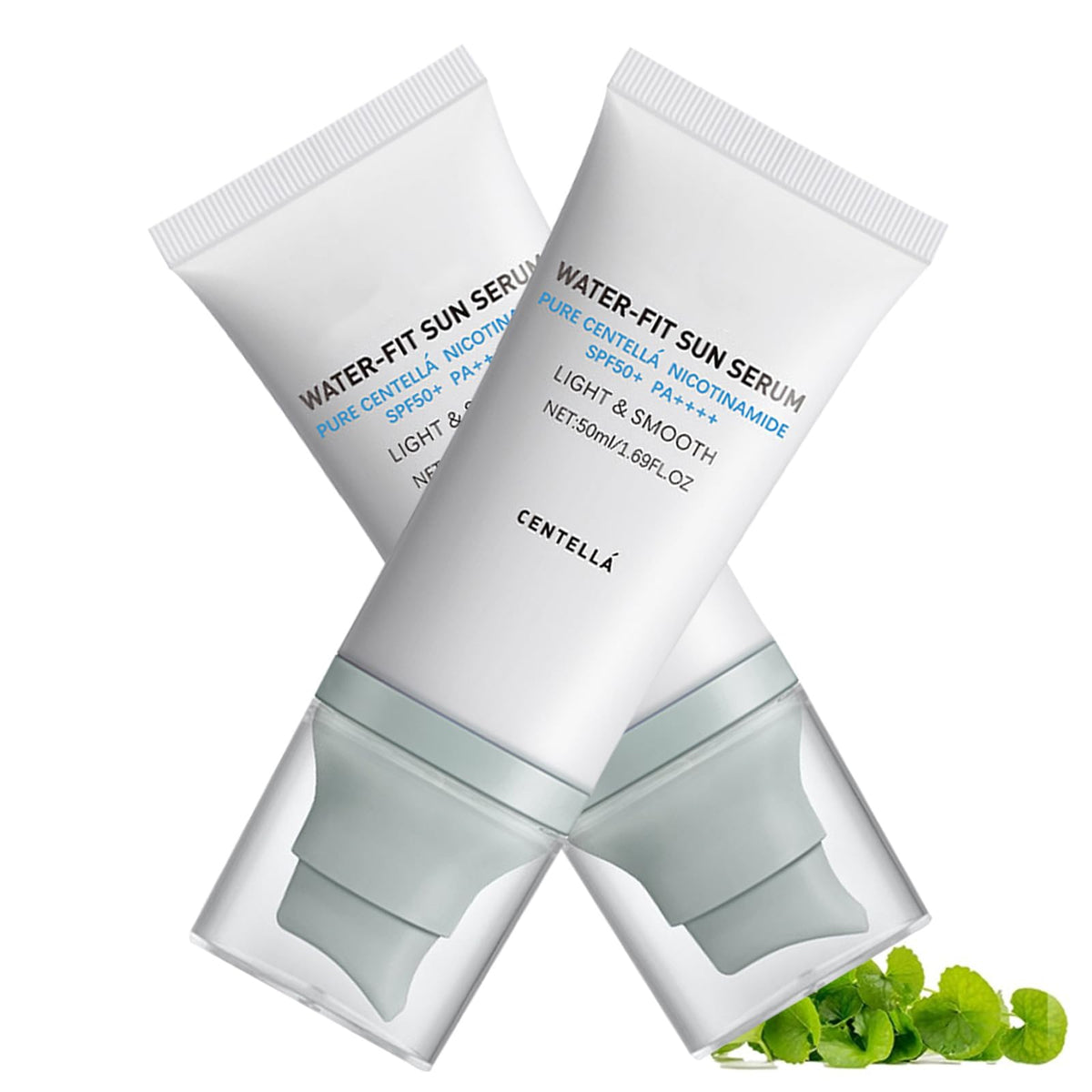 Domality Centella Sunscreen 50 face pump bottle for easy daily protection