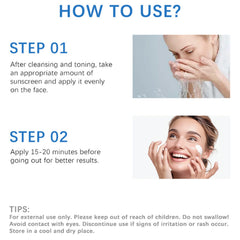 Domality Centella Sunscreen 50 with hyaluronic acid shows moisturizing boost