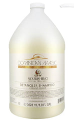 Dominican Magic Coconut-Infused Detangler Shampoo bottle pour for gentle hydration and detangling