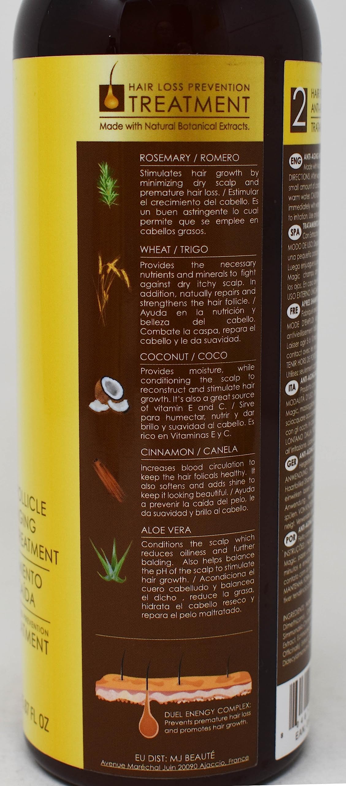 Dominican Magic duo set packaging showing complete hair care routine