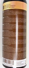 Dominican Magic shampoo bottle on display emphasizing cleansing and growth-friendly formula