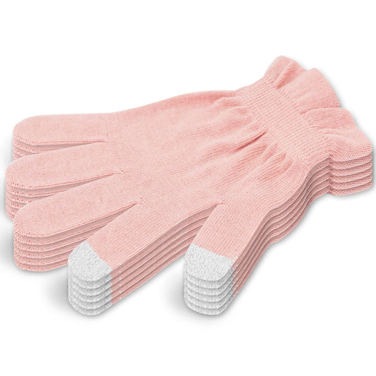 Donfri 6 Pairs Cotton Moisturizing Gloves for nightcare lock in moisture overnight