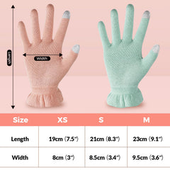 Donfri allergy-friendly gloves are suitable for dry, delicate hands