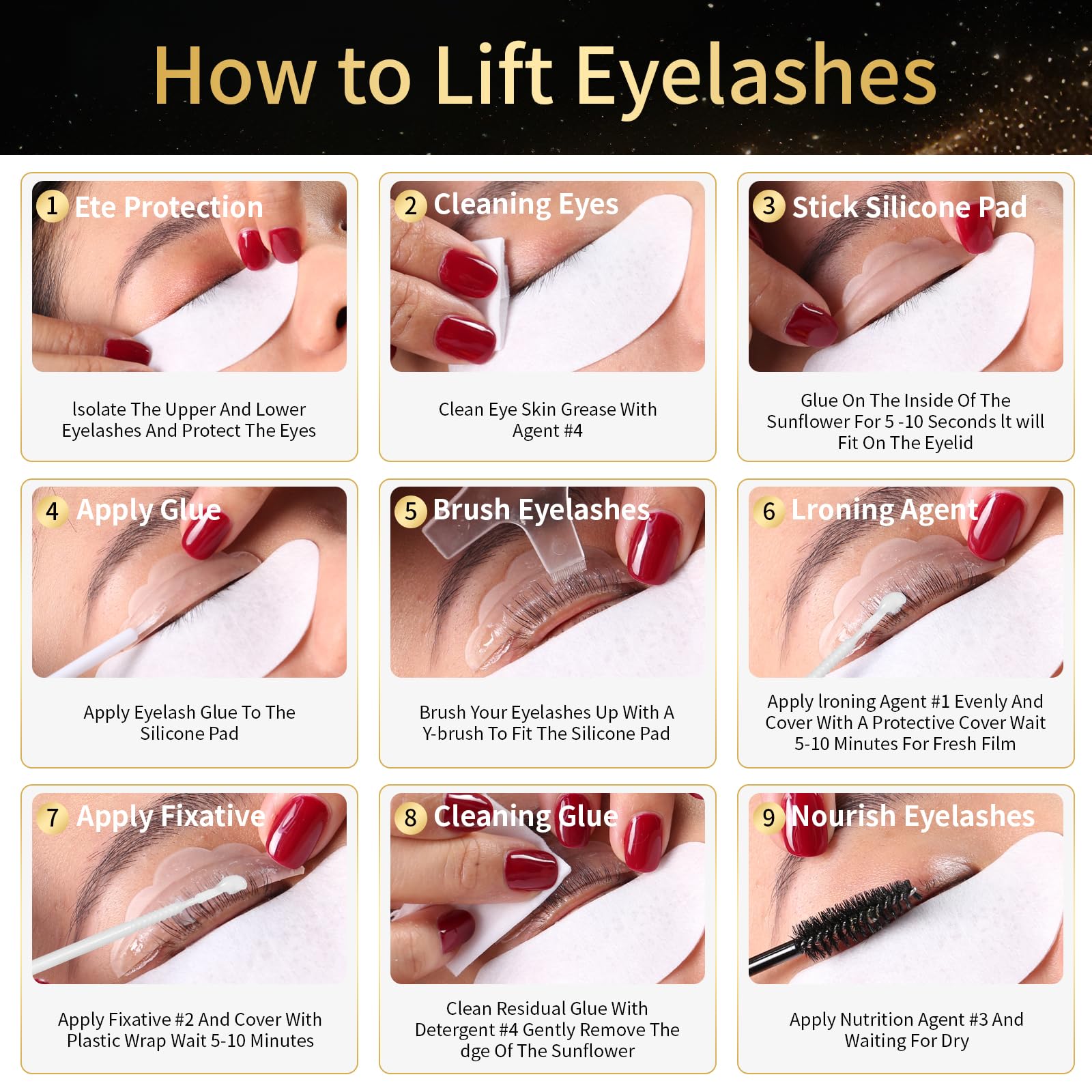 DONG RHYME at-home lash lift setup for salon-ready results.
