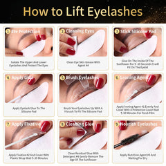DONG RHYME at-home lash lift setup for salon-ready results.