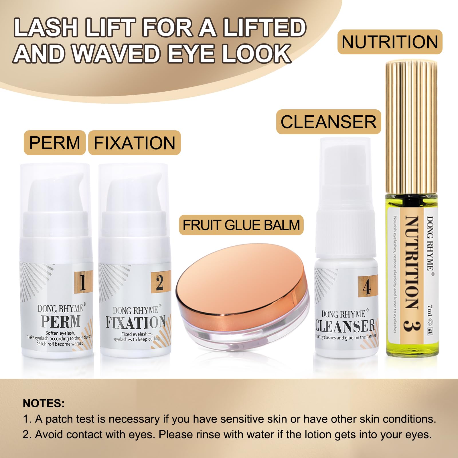 Dong Rhyme Professional Packaging emphasizes salon-grade quality with mess-minimizing design