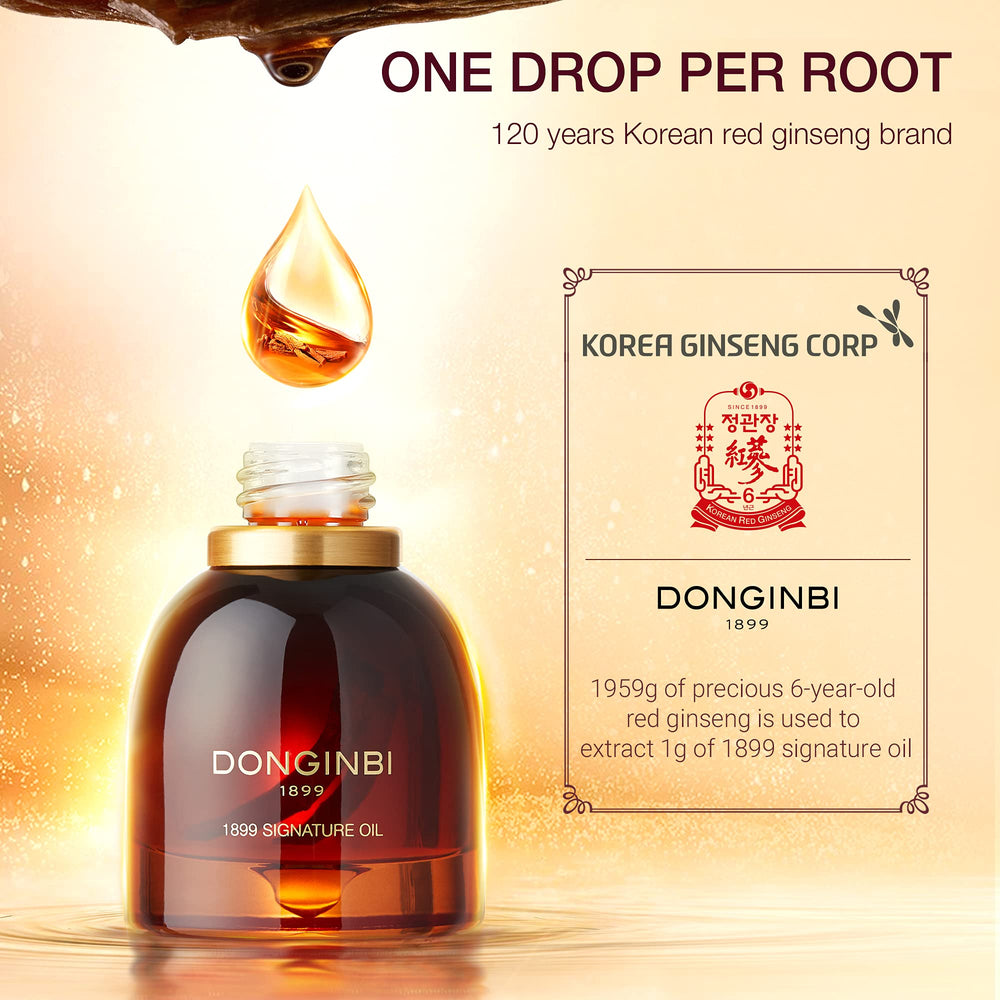 Donginbi 1899 Signature Oil light texture absorbs quickly.