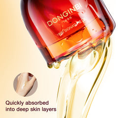 Donginbi 1899 Signature Oil packaging on vanity exudes luxury.