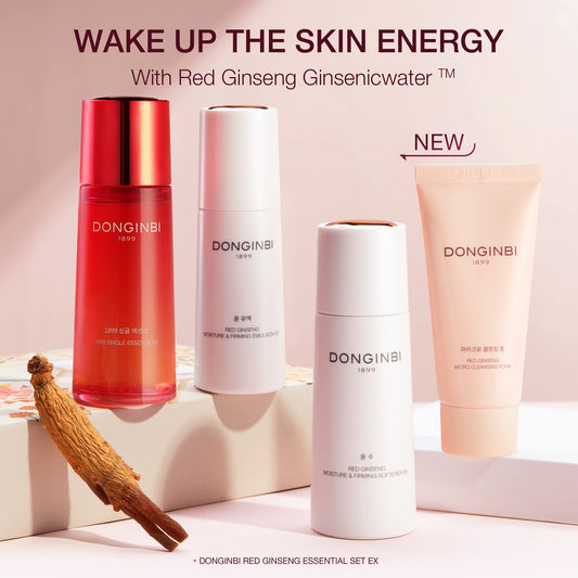 Donginbi Moisture & Firming Softner bottle for balanced hydration and subtle firming.
