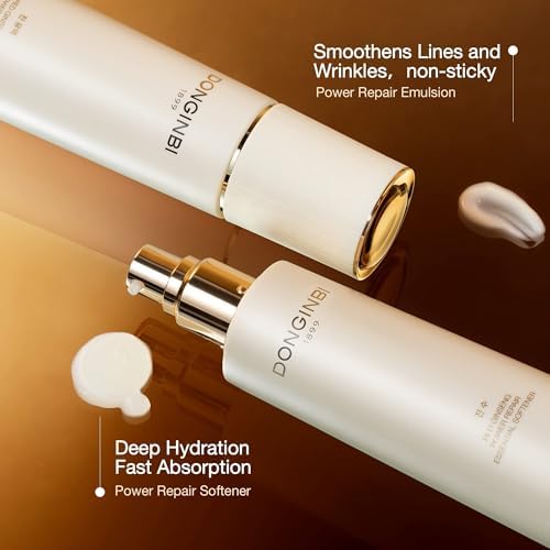 Donginbi Power Repair Emulsion 130ml bottle delivering moisture and softness.