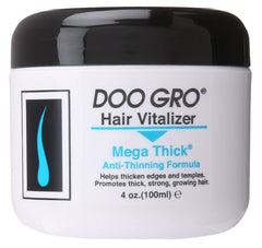 Doo Gro Medicated Hair Vitalizer Mega Thick bottle for scalp nourishment