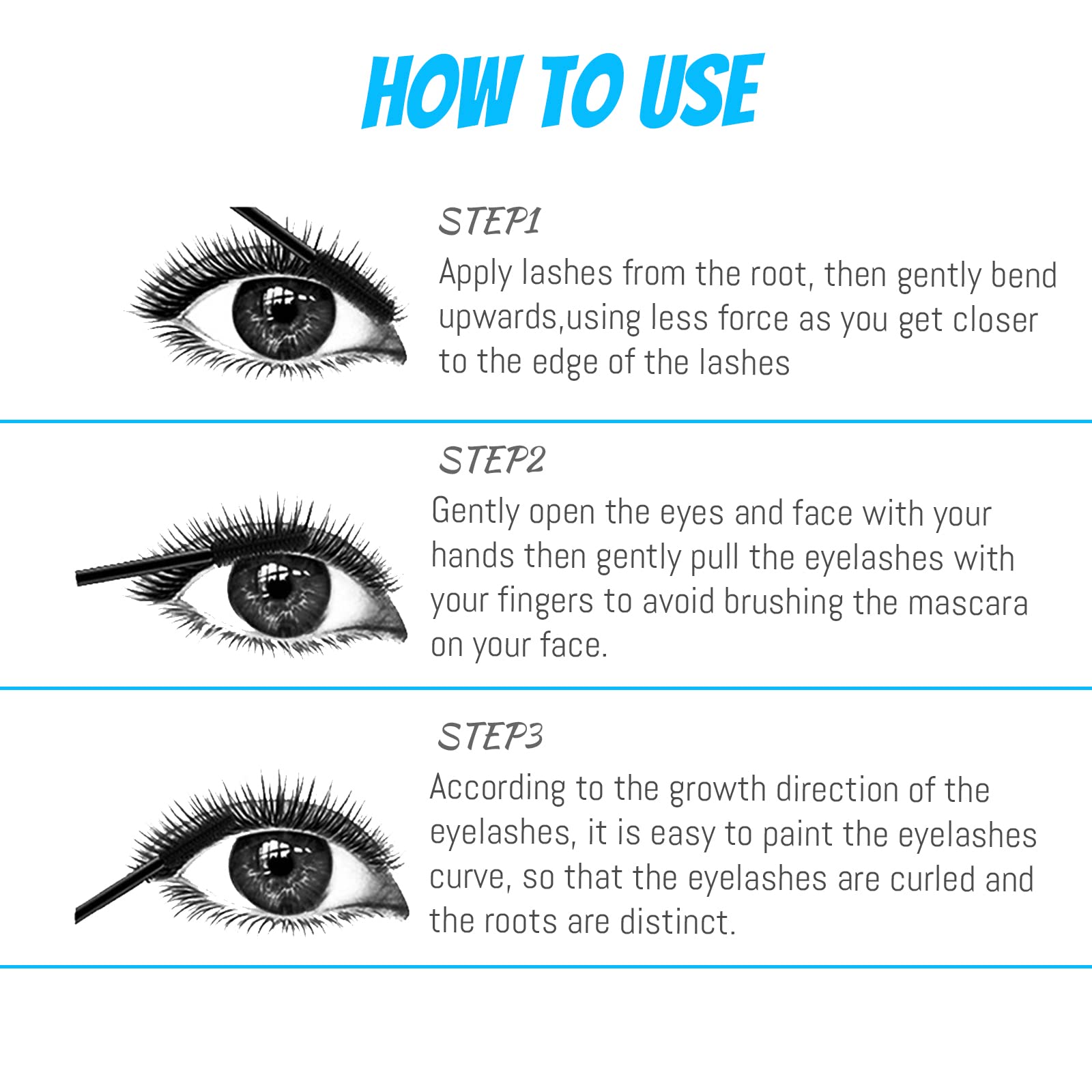 Dootdott Mascara smudge-proof formula stays put.