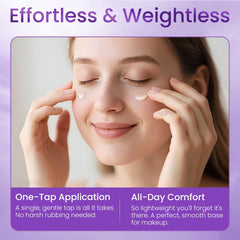 Doracome eye cream near-eye area showing anti-aging potential for fine lines