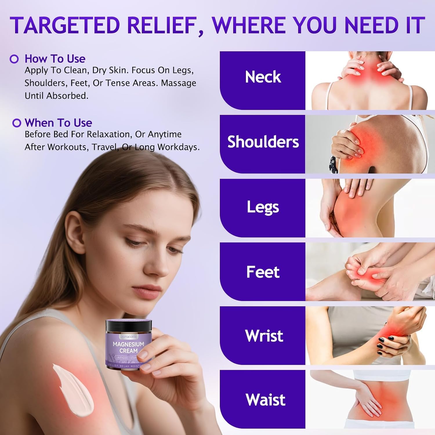 No staining with Doracome lotion on socks or bedding.