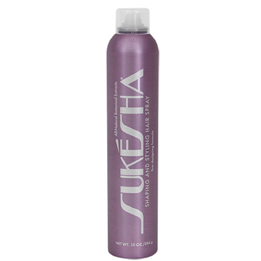 Dorefox Sukesha hair spray 10 oz product shot showing flexible hold for easy restyling.
