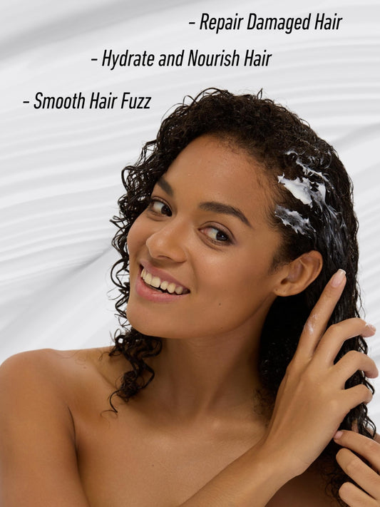 DORPANG Repair Conditioner application on hair highlights deep hydration without residue.