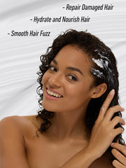 DORPANG Repair Conditioner application on hair highlights deep hydration without residue.