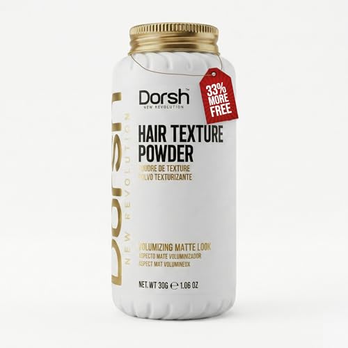 Dorsh New Revolution hair texture powder matte finish provides instant volume