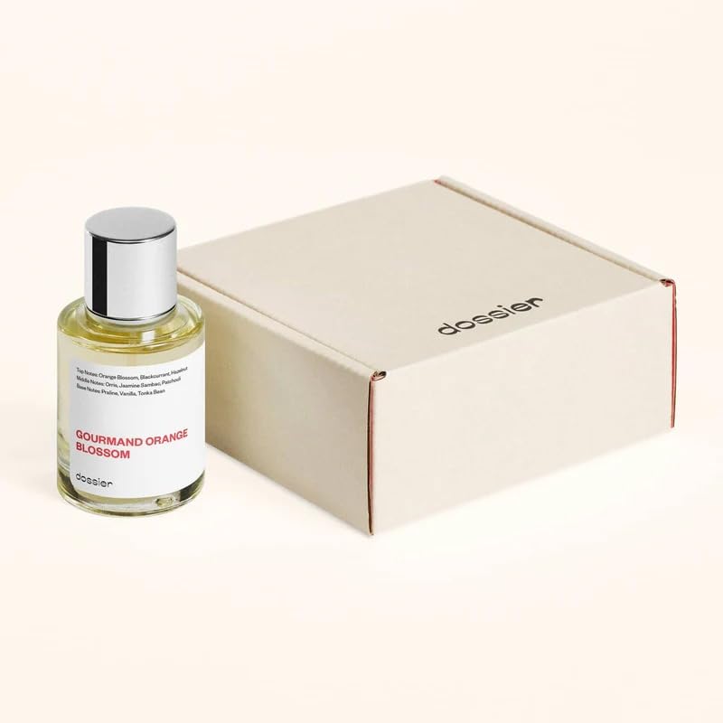 Dossier Gourmand Orange Blossom top-notes highlight bright opening