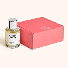 Dossier Original Eau de Parfum Slice of Heaven outer label detail