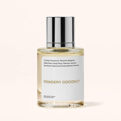 Dossier Powdery Coconut bottle stand, ready for daily or special occasions