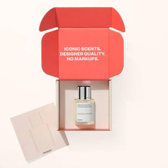 Dossier Powdery Coconut packaging box, ideal for gifting fragrance lovers