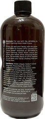 doTERRA On Guard foaming hand wash refill packaging highlights convenient, mess-free refill with pleasant scent.