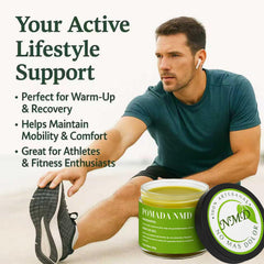 Dotkara NMD active-lifestyle use suggests mobility support during workouts.