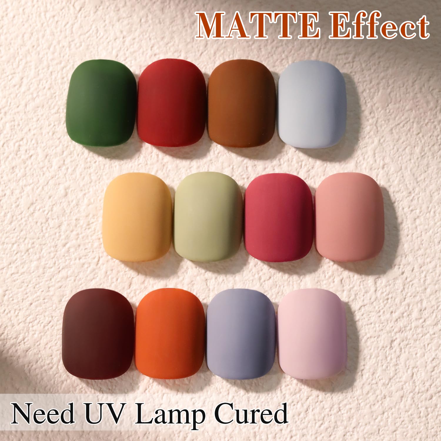 At-home manicure setup featuring Double Rhythm gel polish and lamp.