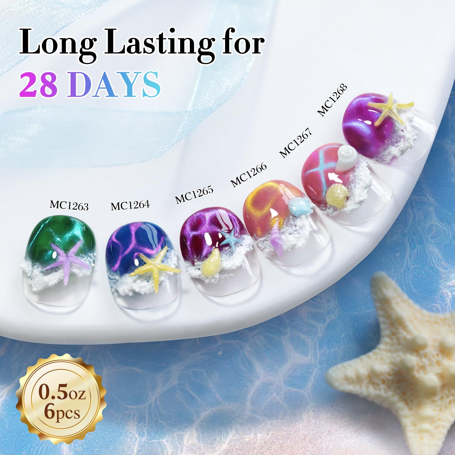 Double Rhythm at-home nail art for holidays and special occasions