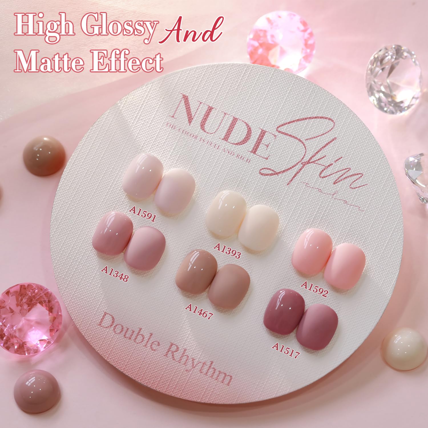 Double Rhythm beginner-friendly gel polish helps new users achieve neat results.