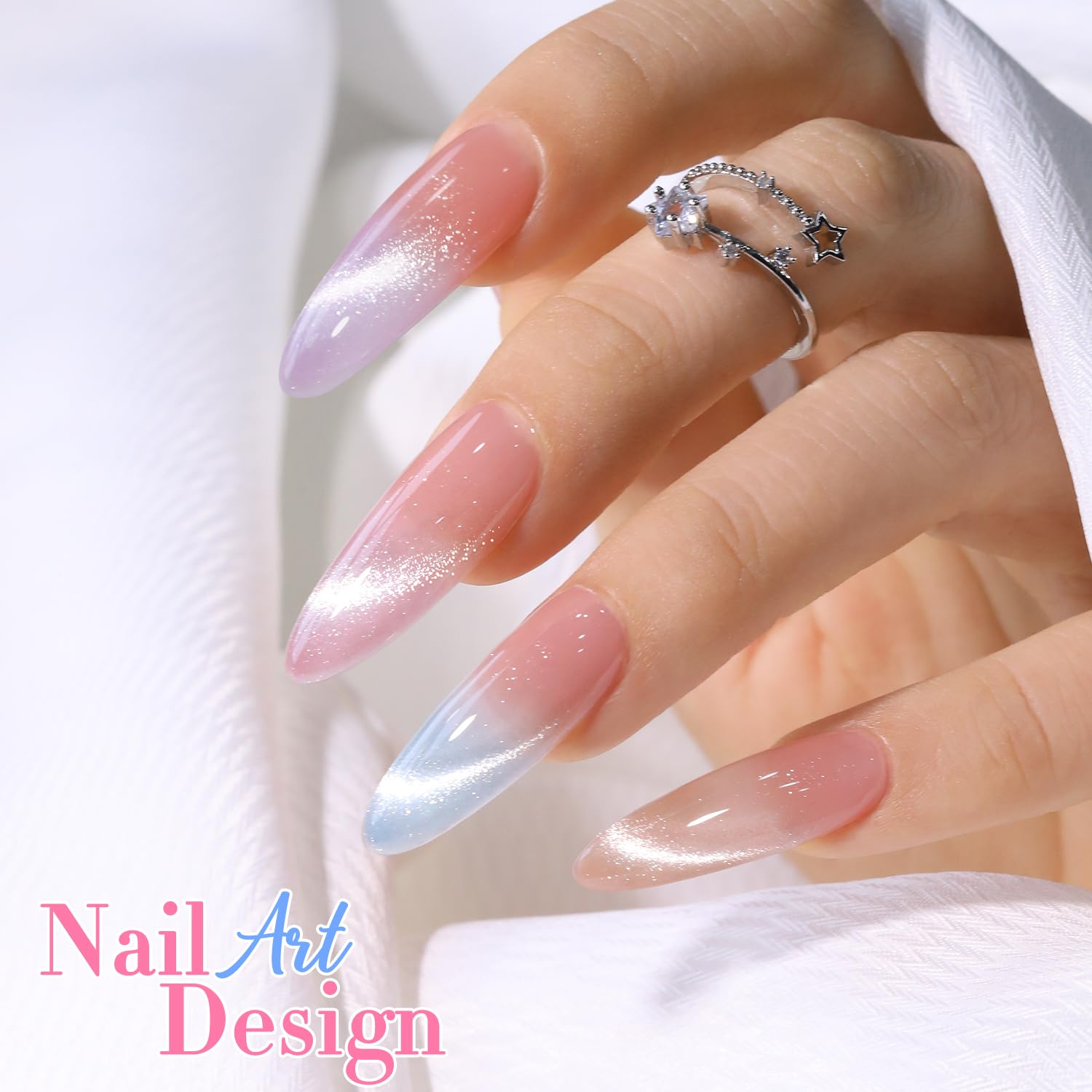 Double Rhythm at-home nail art setup suitable for DIY manicures.