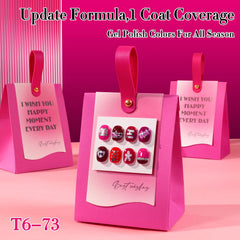 Double Rhythm gel polish kit includes base and top coat guidance for beginners.