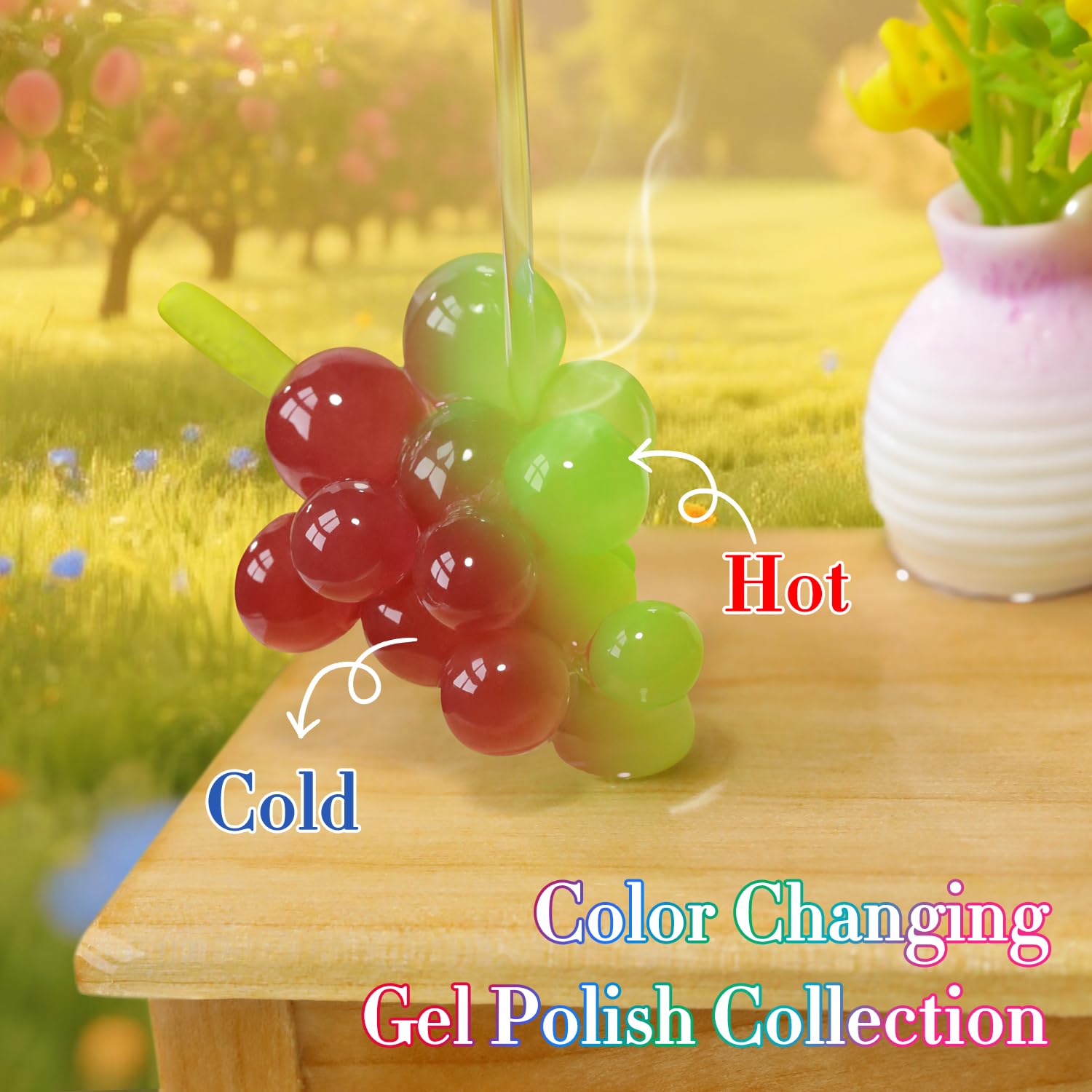 Double Rhythm base coat and top coat compatibility for long-lasting finish