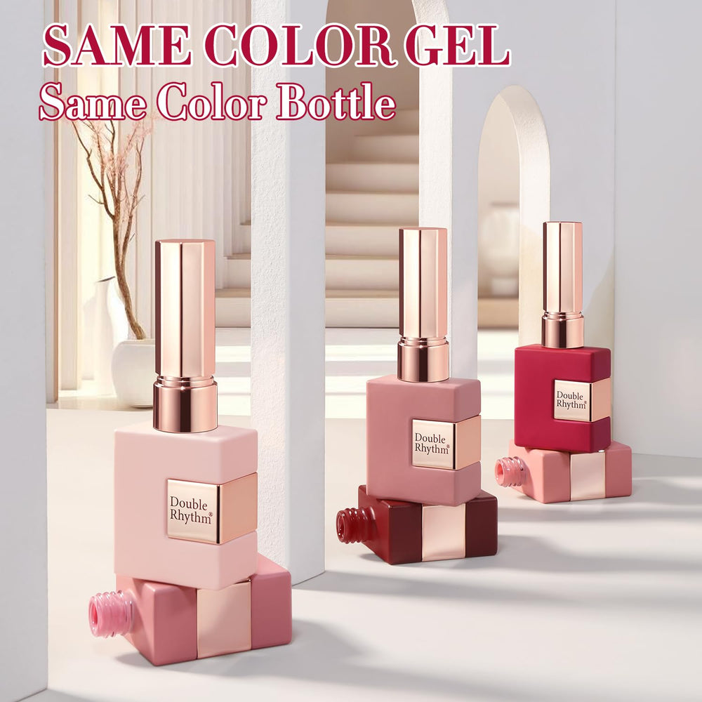Double Rhythm base coat and top coat application for lasting shine