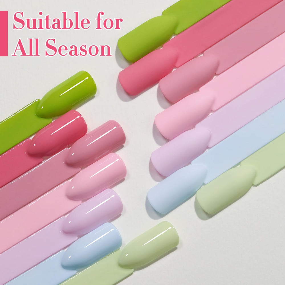 Double Rhythm White Pink Collection color swatches for ideas