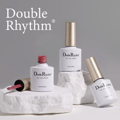Double Rhythm gel nail polish kit for at-home manicures.