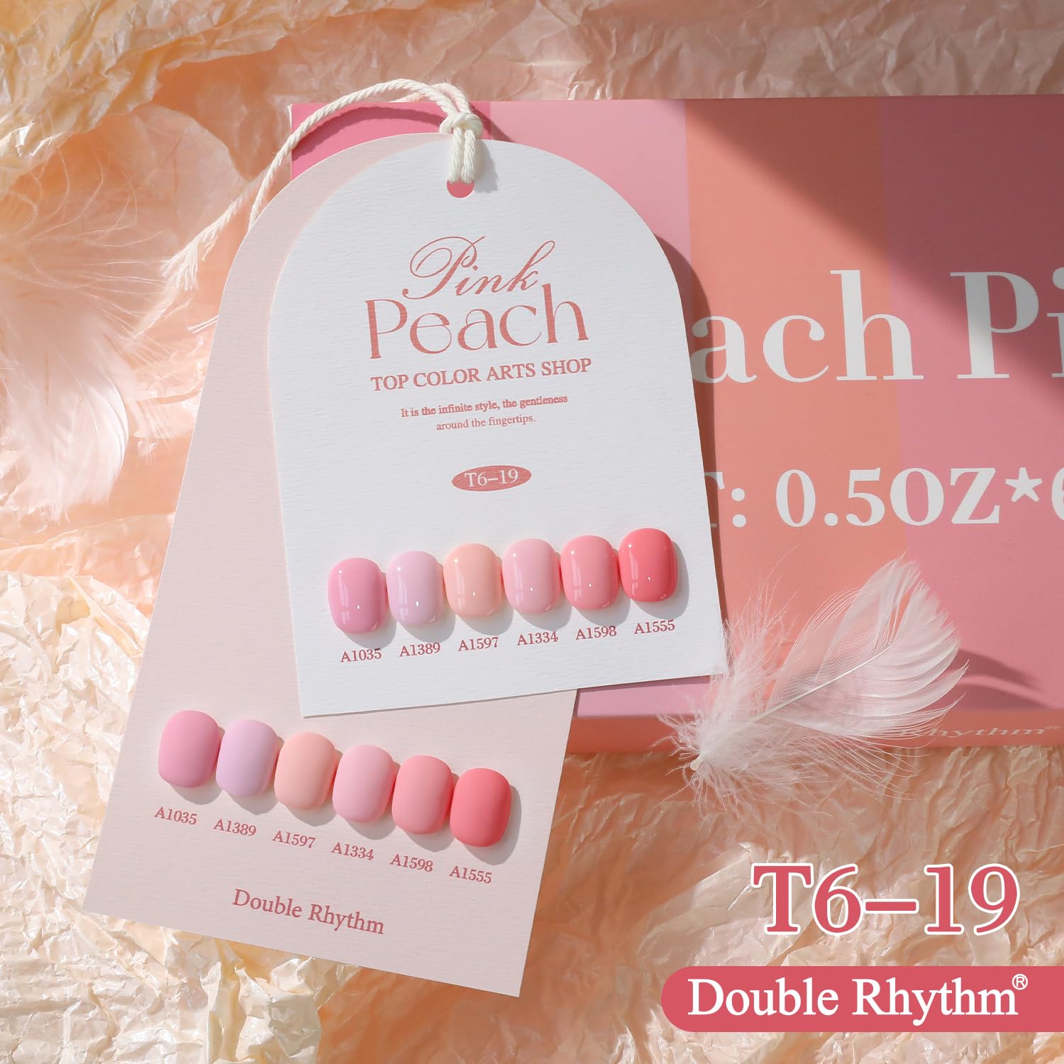 Double Rhythm gel polish bottle being shaken for smooth pigment