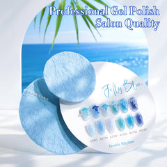 Double Rhythm gift-ready gel polish set appeals for birthdays or holidays.