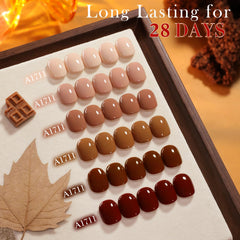 Gift-ready Double Rhythm gel polish set for celebrations.
