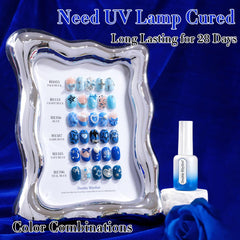 Double Rhythm glitter gel for glamorous DIY nail art